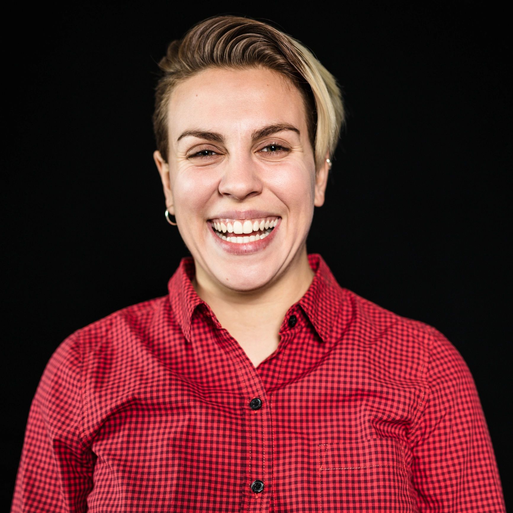 Portrait of a smiling customer